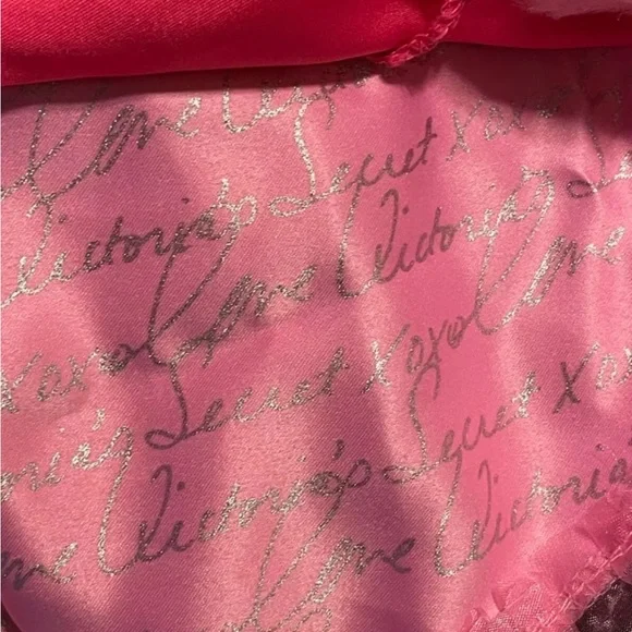 Victoria Secret Pretty Little Things Pink Lingerie Santa Set